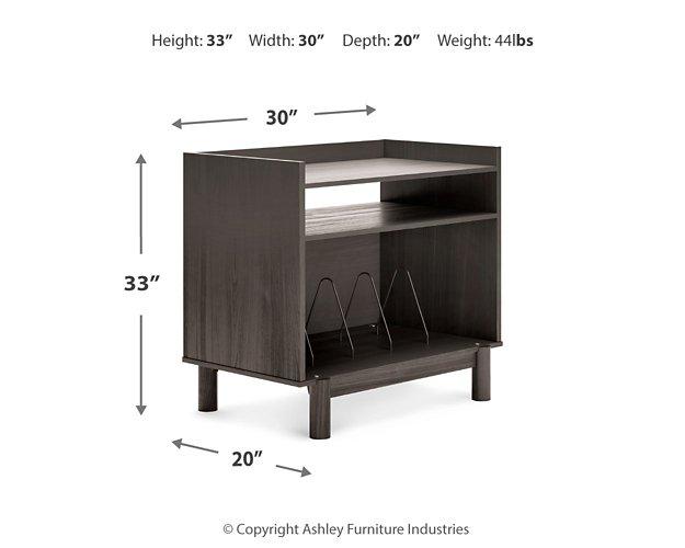 Brymont Turntable Accent Console EA Furniture Ashley Furniture