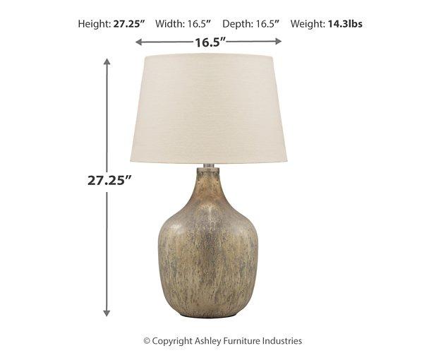 Mari Table Lamp Table Lamp Ashley Furniture