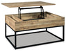 Gerdanet Lift-Top Coffee Table Cocktail Table Lift Ashley Furniture