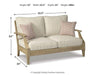 Clare View Loveseat with Cushion Outdoor Seating Ashley Furniture