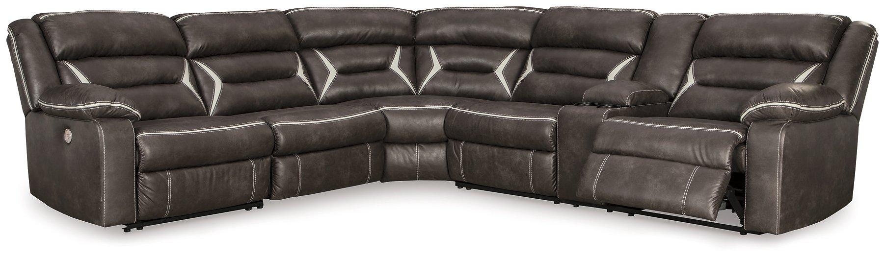 Kincord Power Reclining Sectional Sectional Ashley Furniture