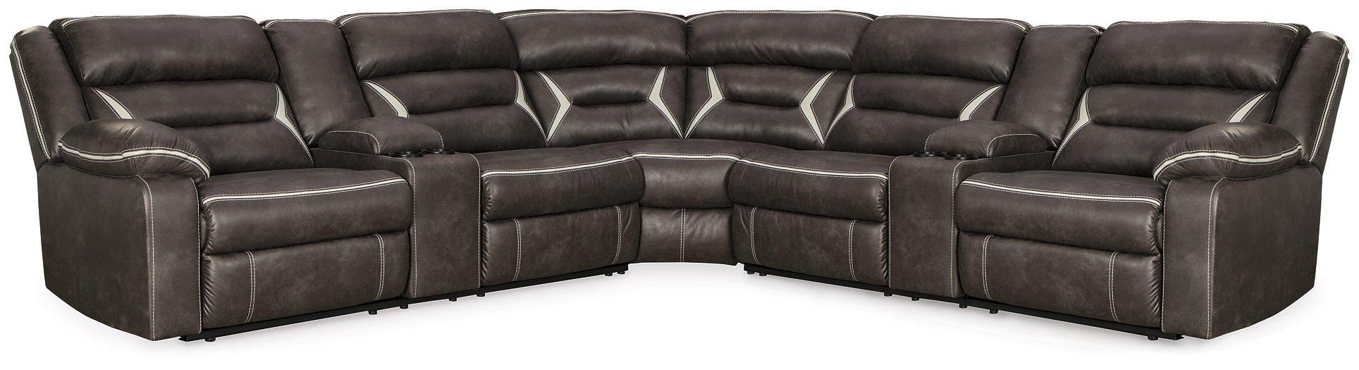 Kincord Power Reclining Sectional Sectional Ashley Furniture