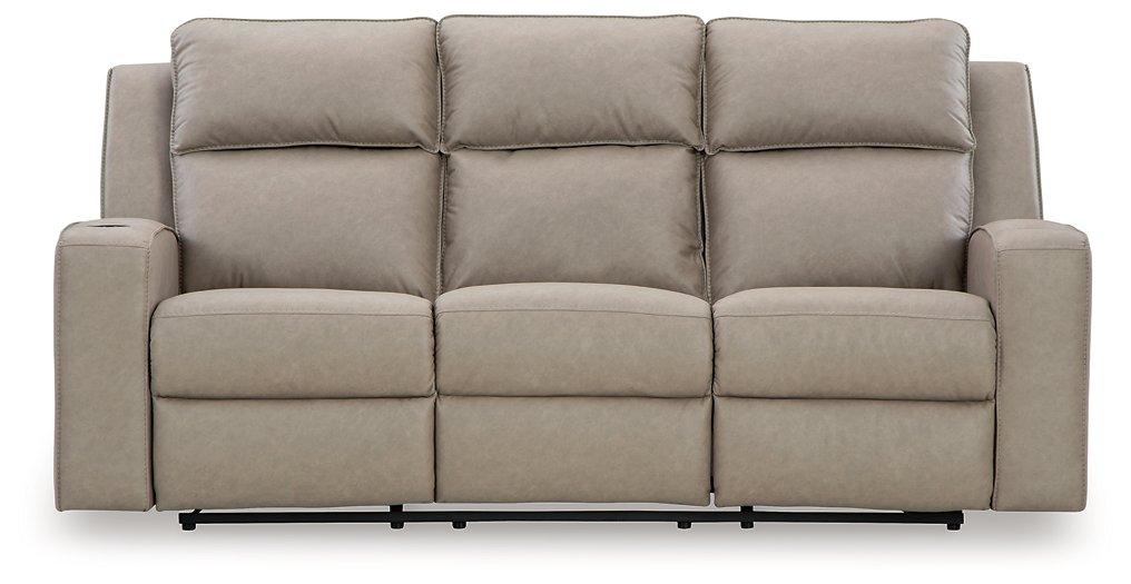 Lavenhorne Reclining Sofa with Drop Down Table Sofa Ashley Furniture