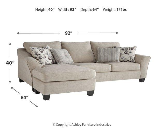 Abney Sofa Chaise Chofa Ashley Furniture