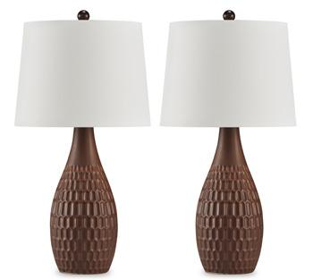 Cartford Table Lamp (Set of 2) Table Lamp Pair Ashley Furniture