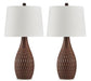 Cartford Table Lamp (Set of 2) Table Lamp Pair Ashley Furniture