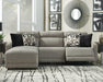 Colleyville Power Reclining Sectional with Chaise Sectional Ashley Furniture