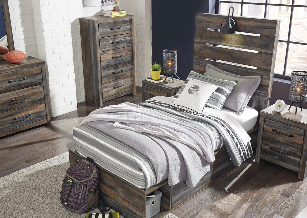 Drystan Bed with 4 Storage Drawers Bed Ashley Furniture