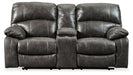 Dunwell Power Reclining Loveseat with Console Loveseat Ashley Furniture