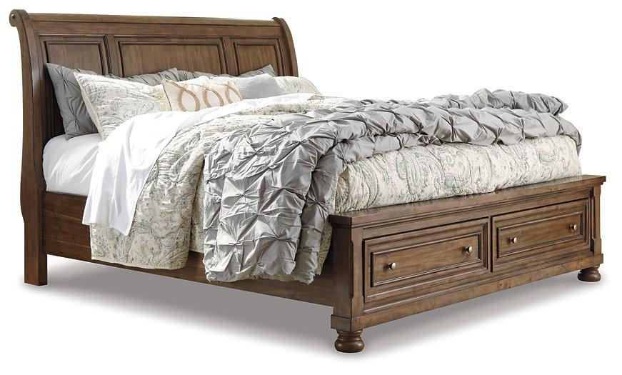 Flynnter Bed with 2 Storage Drawers Bed Ashley Furniture