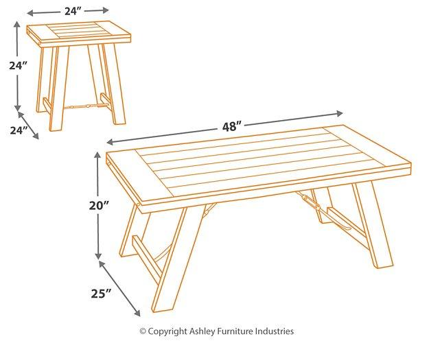 Noorbrook Table (Set of 3) Table Set Ashley Furniture