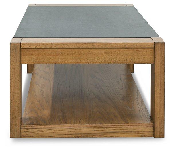 Quentina Lift Top Coffee Table Cocktail Table Lift Ashley Furniture