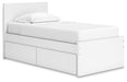 Onita Panel Bed with 1 Side Storage Bed Ashley Furniture