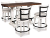 Valebeck Counter Height Dining Set Barstool Set Ashley Furniture