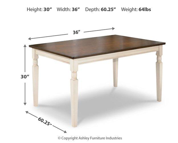 Whitesburg Dining Table Dining Table Ashley Furniture