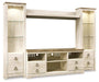 Willowton 4-Piece Entertainment Center Entertainment Center Ashley Furniture