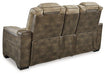 Next-Gen DuraPella Power Reclining Loveseat with Console Loveseat Ashley Furniture