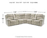 Family Den Power Reclining Sectional Sectional Ashley Furniture