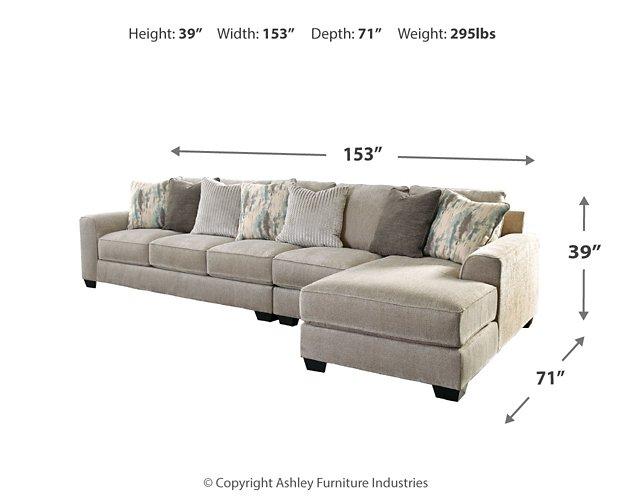 Ardsley Sectional with Chaise Sectional Ashley Furniture