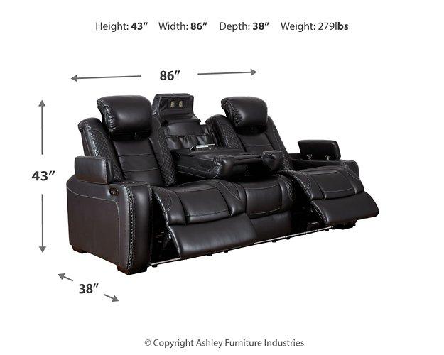 Party Time Power Reclining Sofa Sofa Ashley Furniture