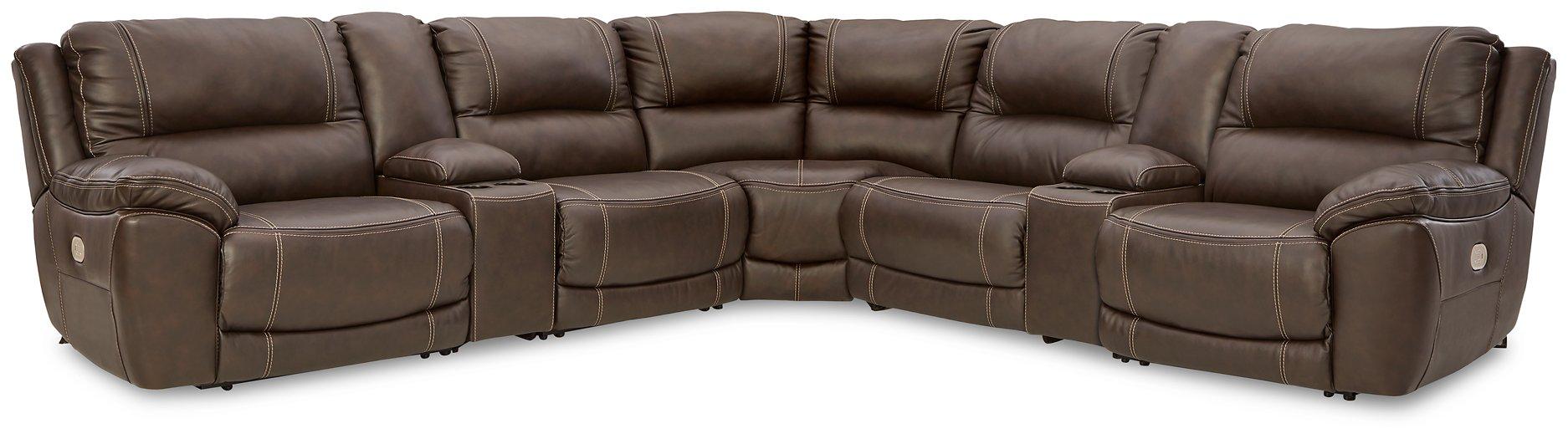 Dunleith Power Reclining Sectional Sectional Ashley Furniture