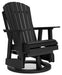 Hyland wave Outdoor Swivel Glider Chair Outdoor Dining Chair Ashley Furniture