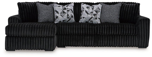 Midnight-Madness Sectional Sofa with Chaise Chofa Ashley Furniture