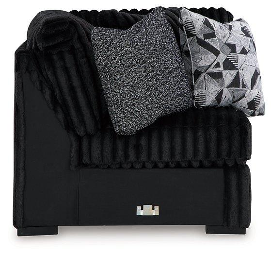 Midnight-Madness Sectional with Chaise - Dayton Discount Furniture