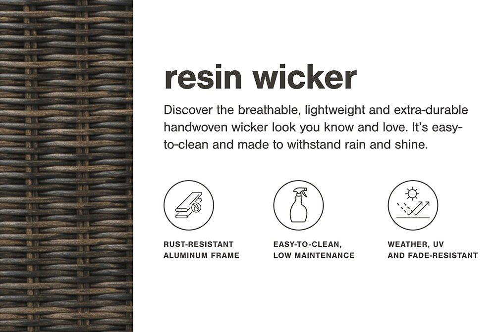 Beachcroft Beachcroft Fire Pit Table with Four Nuvella Swivel Lounge Chairs - Dayton Discount Furniture