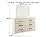 Cambeck Dresser and Mirror Dresser & Mirror Ashley Furniture