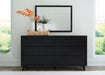 Danziar Dresser and Mirror Dresser & Mirror Ashley Furniture