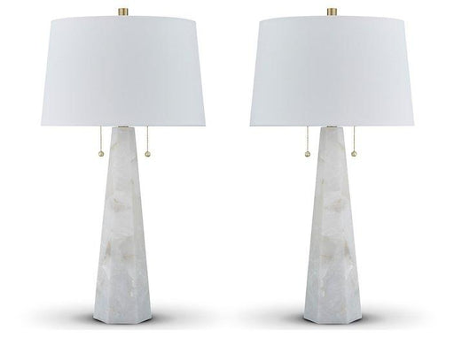 Laurellen Lamp Set Table Lamp Set Ashley Furniture