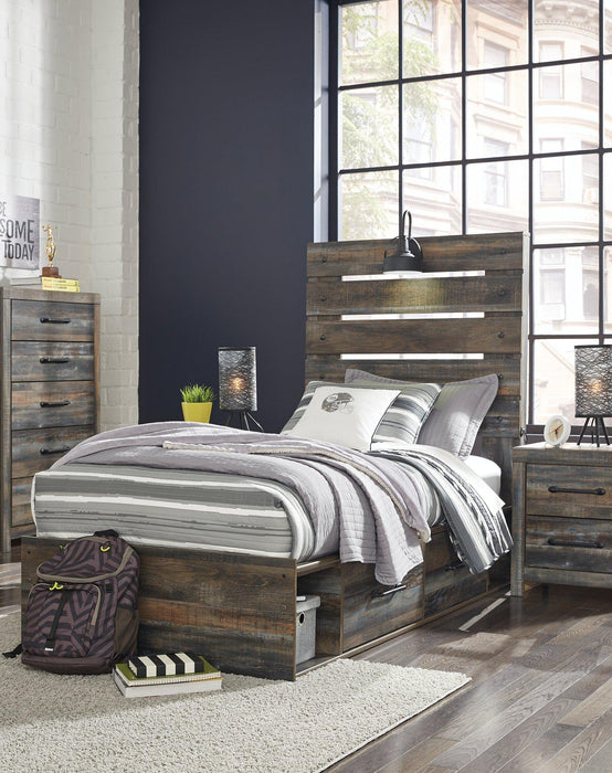 Drystan Bed with 2 Storage Drawers Bed Ashley Furniture