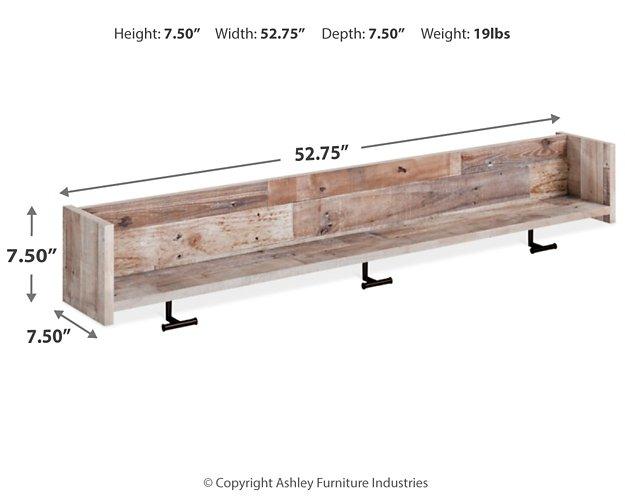 Neilsville Bench with Coat Rack Coat Rack Ashley Furniture