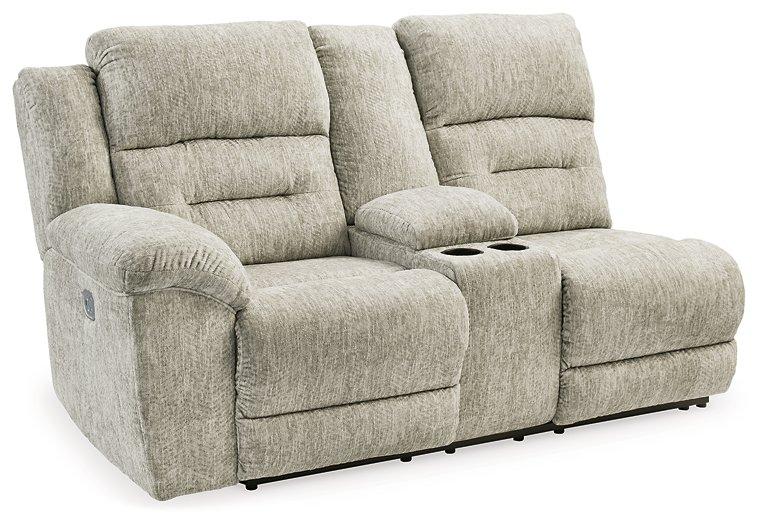 Family Den Power Reclining Sectional Sectional Ashley Furniture