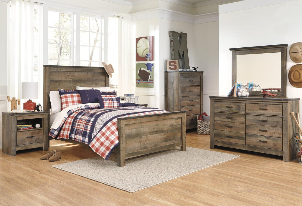 Trinell Bed with 2 Storage Drawers Bed Ashley Furniture