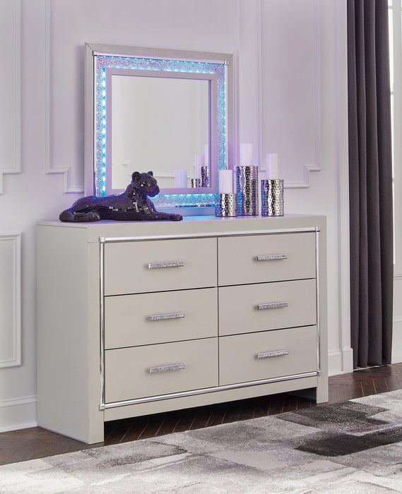 Zyniden Dresser and Mirror Dresser & Mirror Ashley Furniture