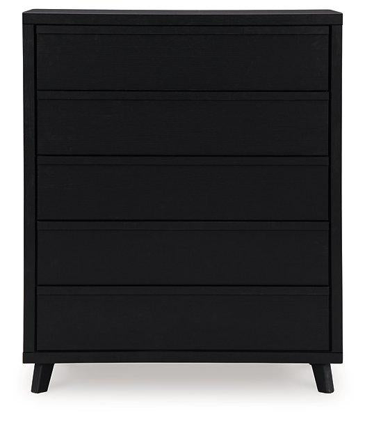 Danziar Wide Chest of Drawers Chest Ashley Furniture