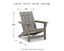 Visola Adirondack Chair Outdoor Seating Ashley Furniture