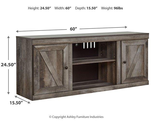 Wynnlow 4-Piece Entertainment Center with Electric Fireplace Entertainment Center Ashley Furniture