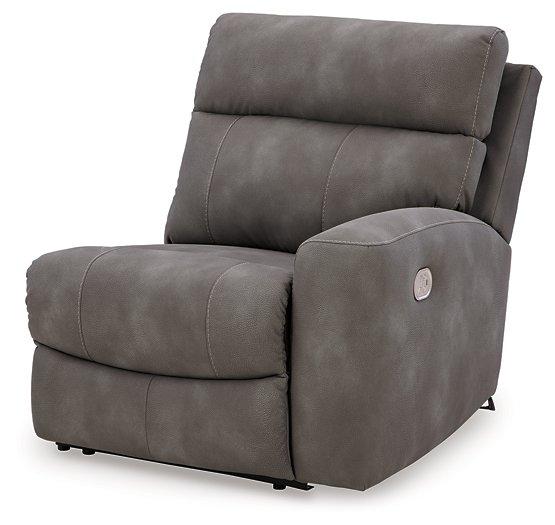 Next-Gen DuraPella Power Reclining Sectional Loveseat Sectional Ashley Furniture