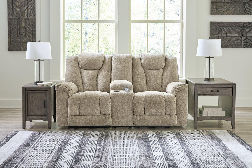 Hindmarsh Power Reclining Loveseat with Console Loveseat Ashley Furniture