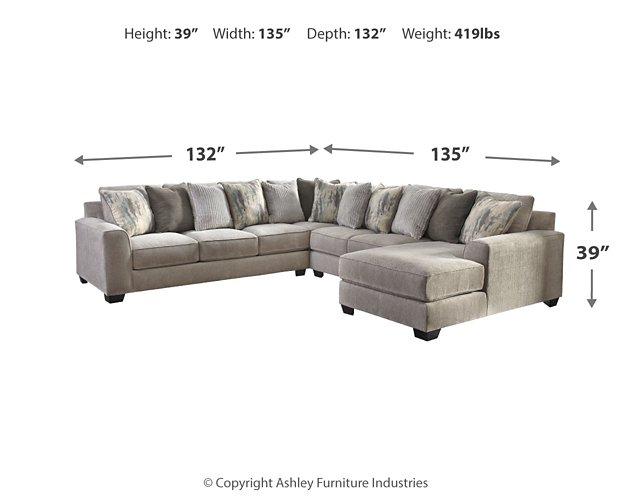 Ardsley Sectional with Chaise Sectional Ashley Furniture