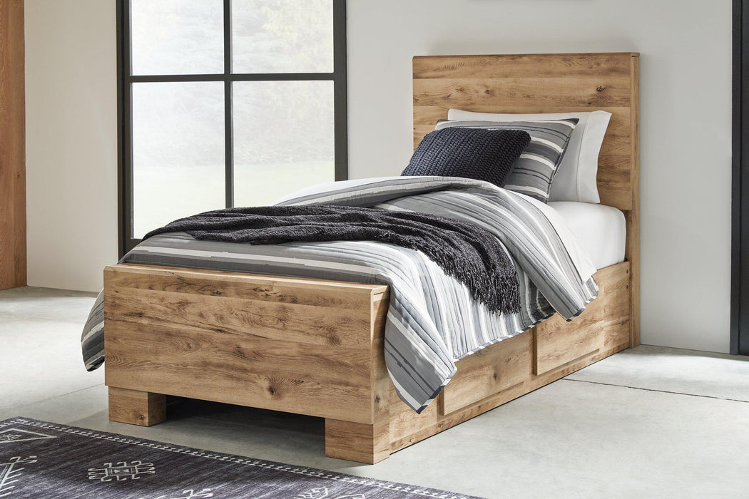 Hyanna Bed with 2 Side Storage Bed Ashley Furniture