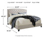 Jerary Upholstered Bed Bed Ashley Furniture