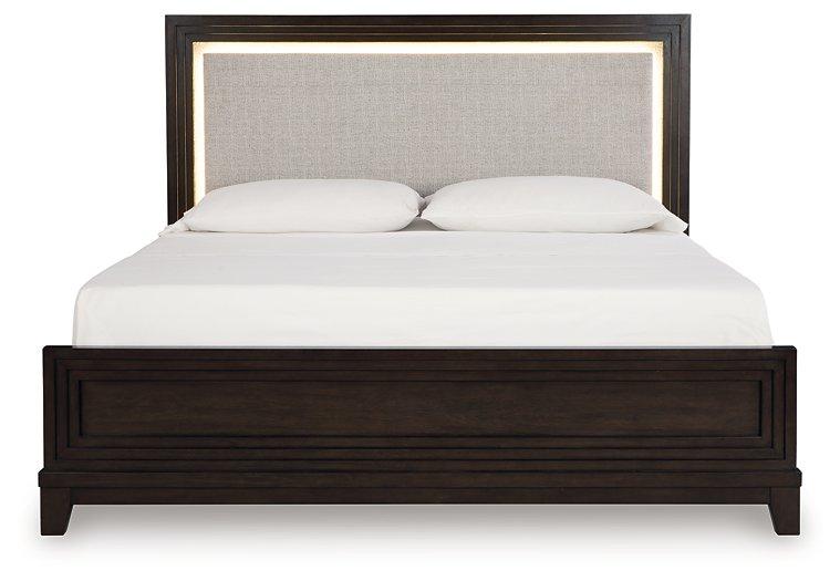 Neymorton Upholstered Bed Bed Ashley Furniture