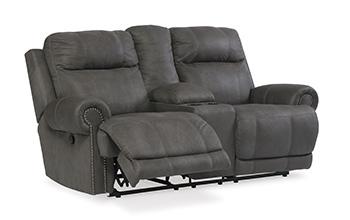 Austere Reclining Loveseat with Console Loveseat Ashley Furniture