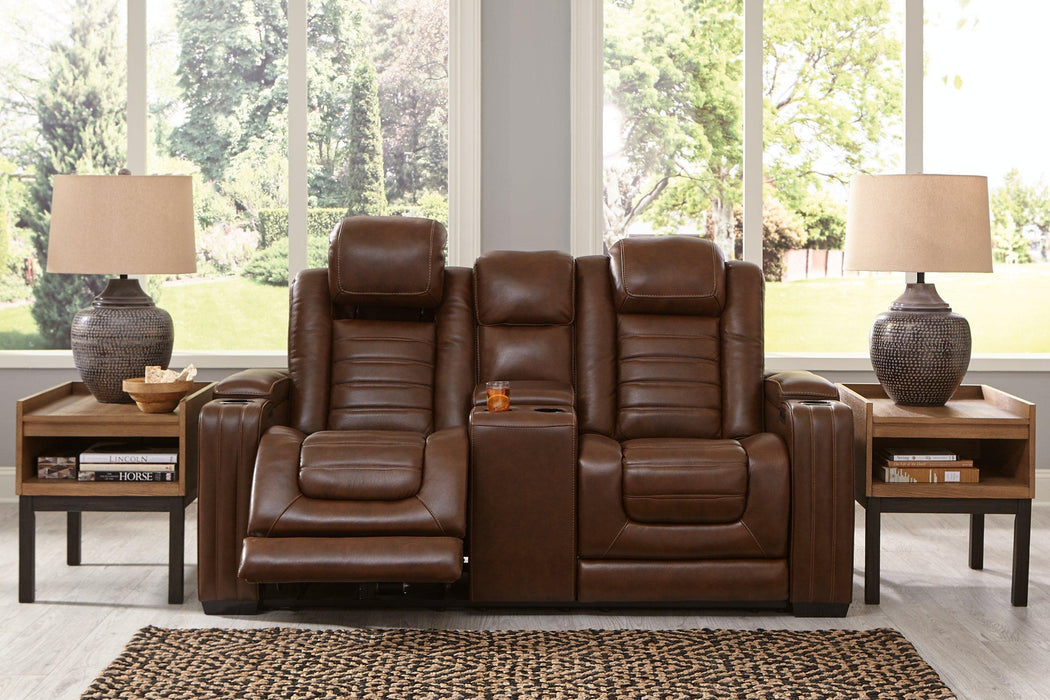 Backtrack Power Reclining Loveseat Loveseat Ashley Furniture