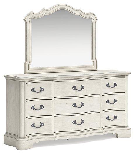 Arlendyne Dresser and Mirror Dresser & Mirror Ashley Furniture