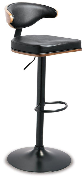 Bellatier Adjustable Height Bar Stool Barstool Ashley Furniture